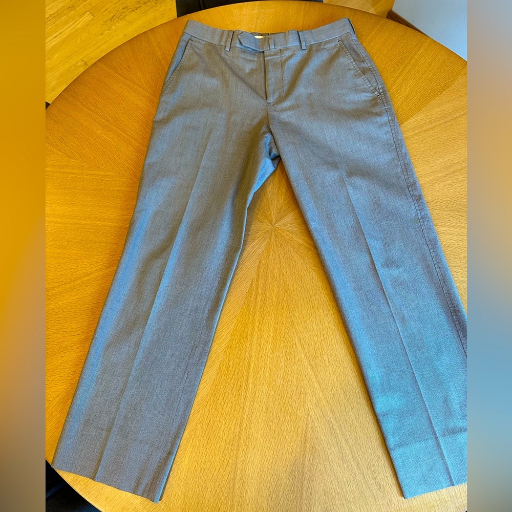 Brooks Brothers 1818 Fitzgerald cotton pants 33x30 Flat Front
